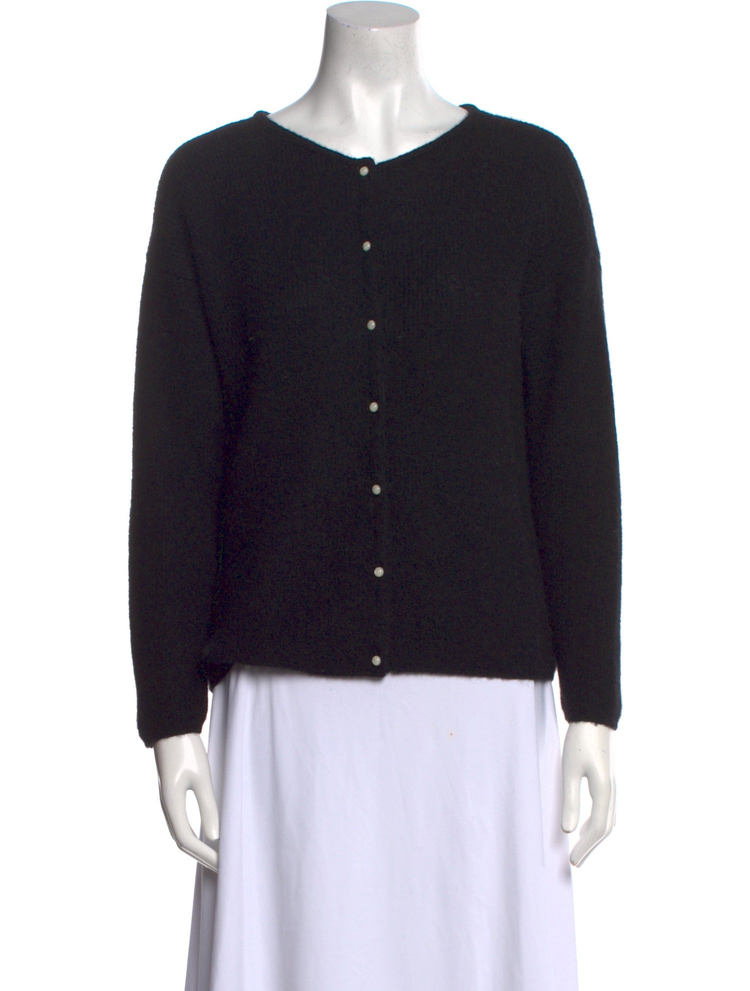 La Maille Sezane Mohair Scoop Neck Sweater