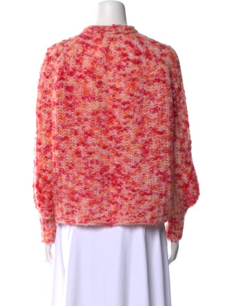 La Maille Sezane Merino Wool Printed Sweater