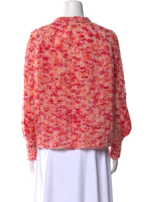 La Maille Sezane Merino Wool Printed Sweater