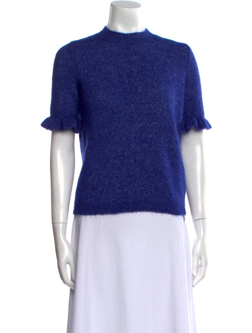 La Maille Sezane Wool Mock Neck Sweater