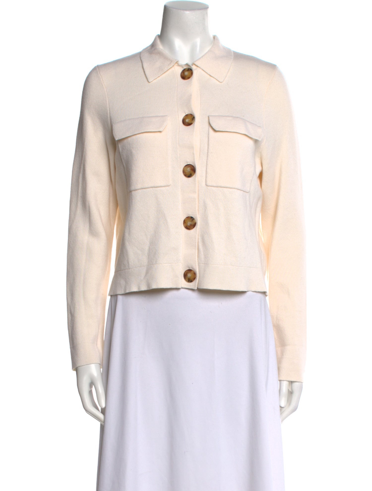 La Maille Sezane Merino Wool Crew Neck Sweater