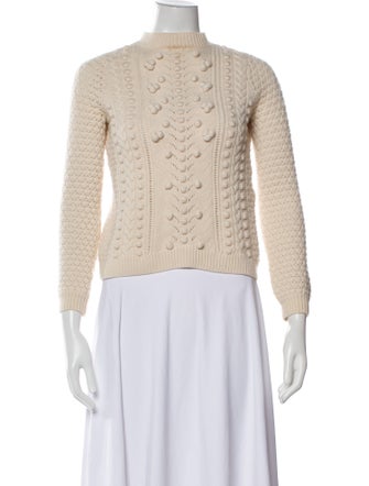 La Maille Sezane Wool Mock Neck Sweater