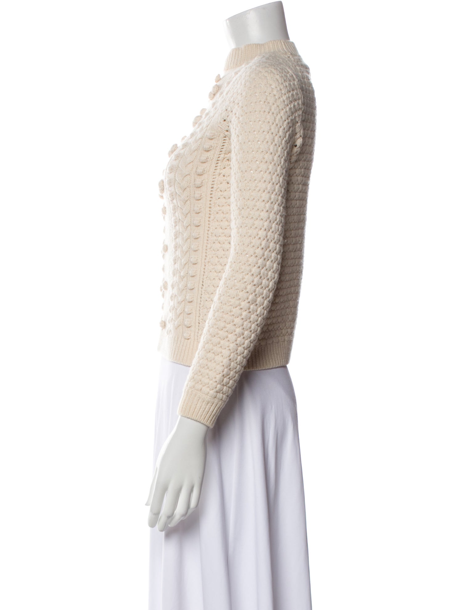 La Maille Sezane Wool Mock Neck Sweater