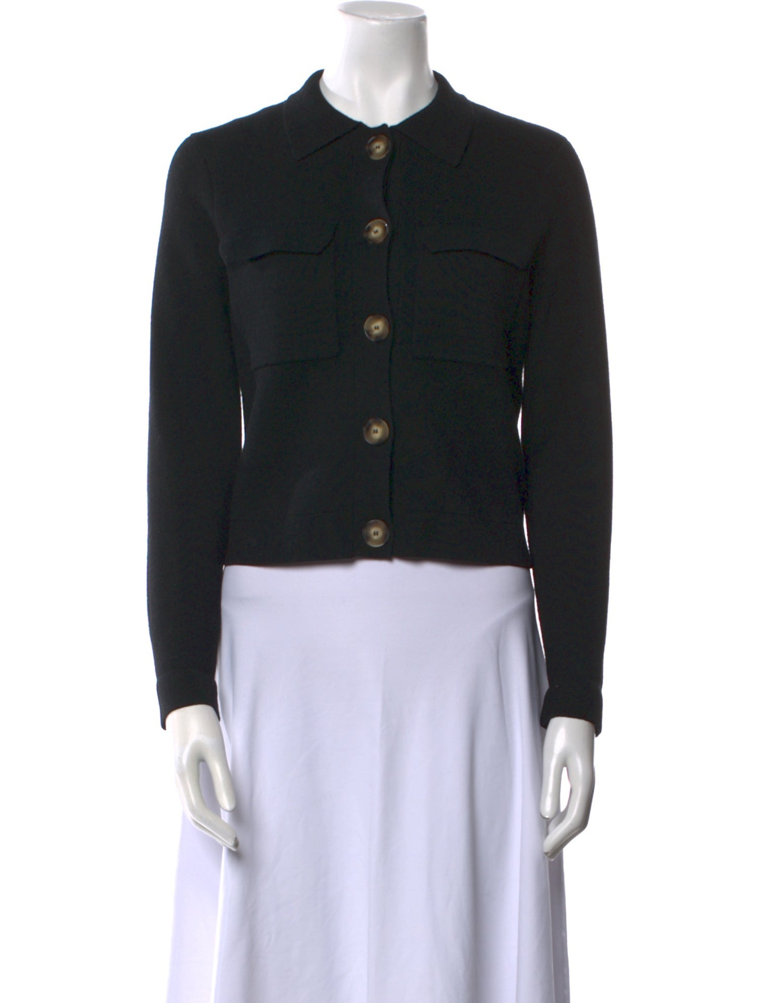 La Maille Sezane Merino Wool Crew Neck Sweater