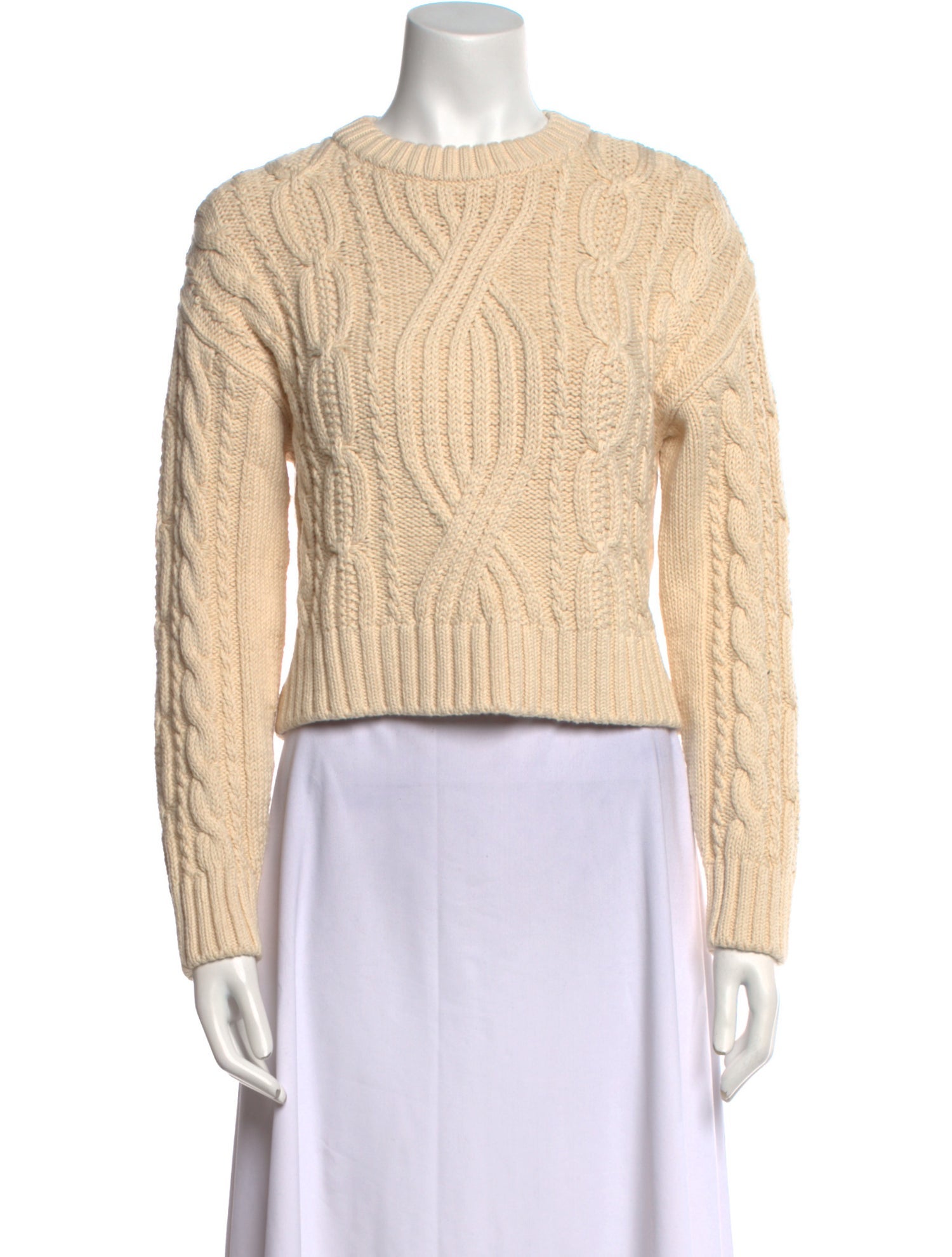 La Maille Sezane Crew Neck Sweater
