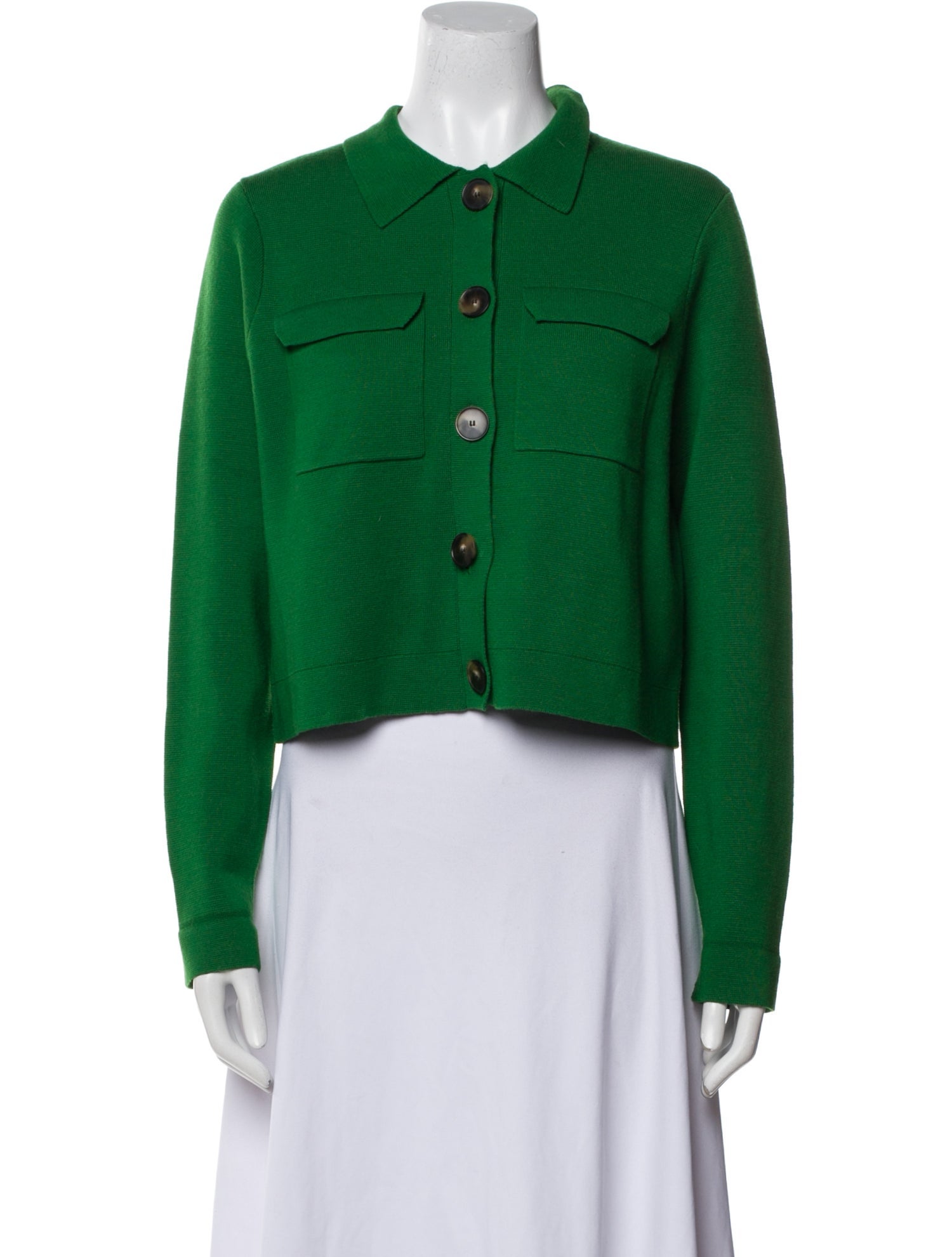 La Maille Sezane Merino Wool Evening Jacket