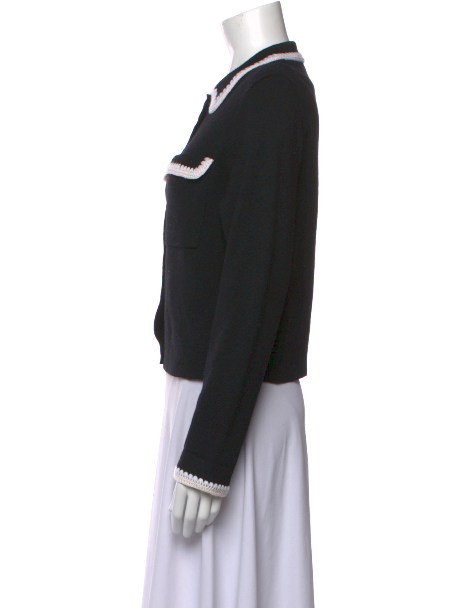 La Maille Sezane Merino Wool Crew Neck Sweater