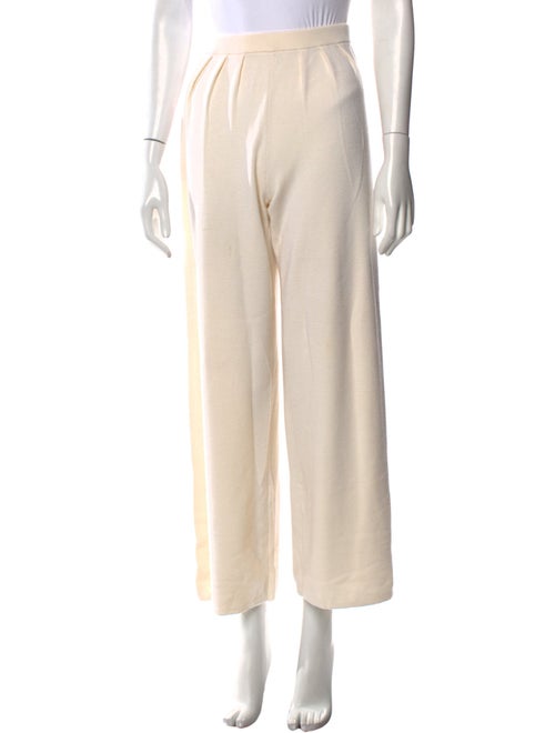 La Maille Sezane Merino Wool Wide Leg Pants