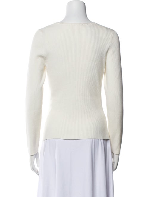 La Maille Sezane Merino Wool Crew Neck Top