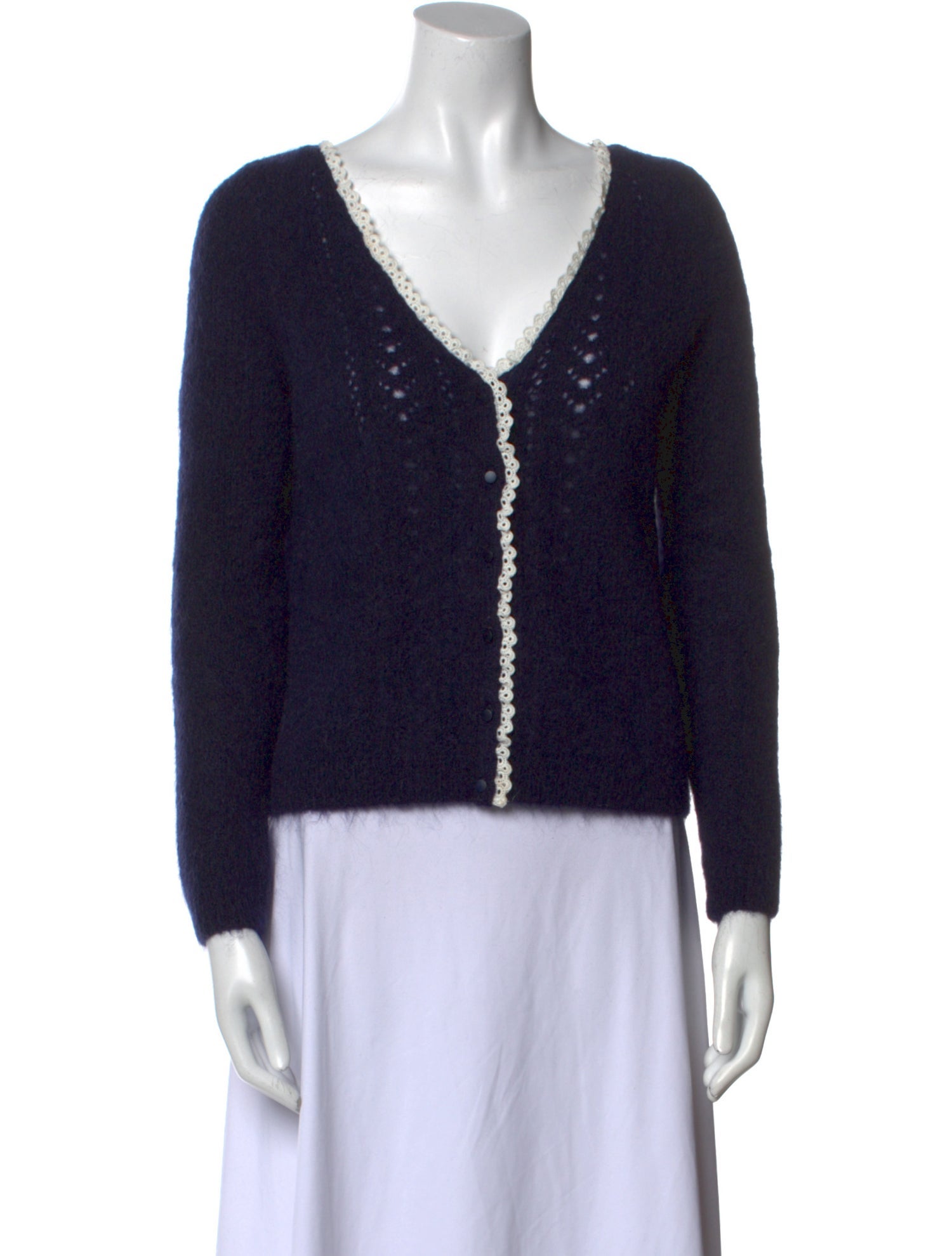 La Maille Sezane V-Neck Sweater