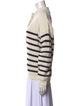 La Maille Sezane Striped Crew Neck Sweater