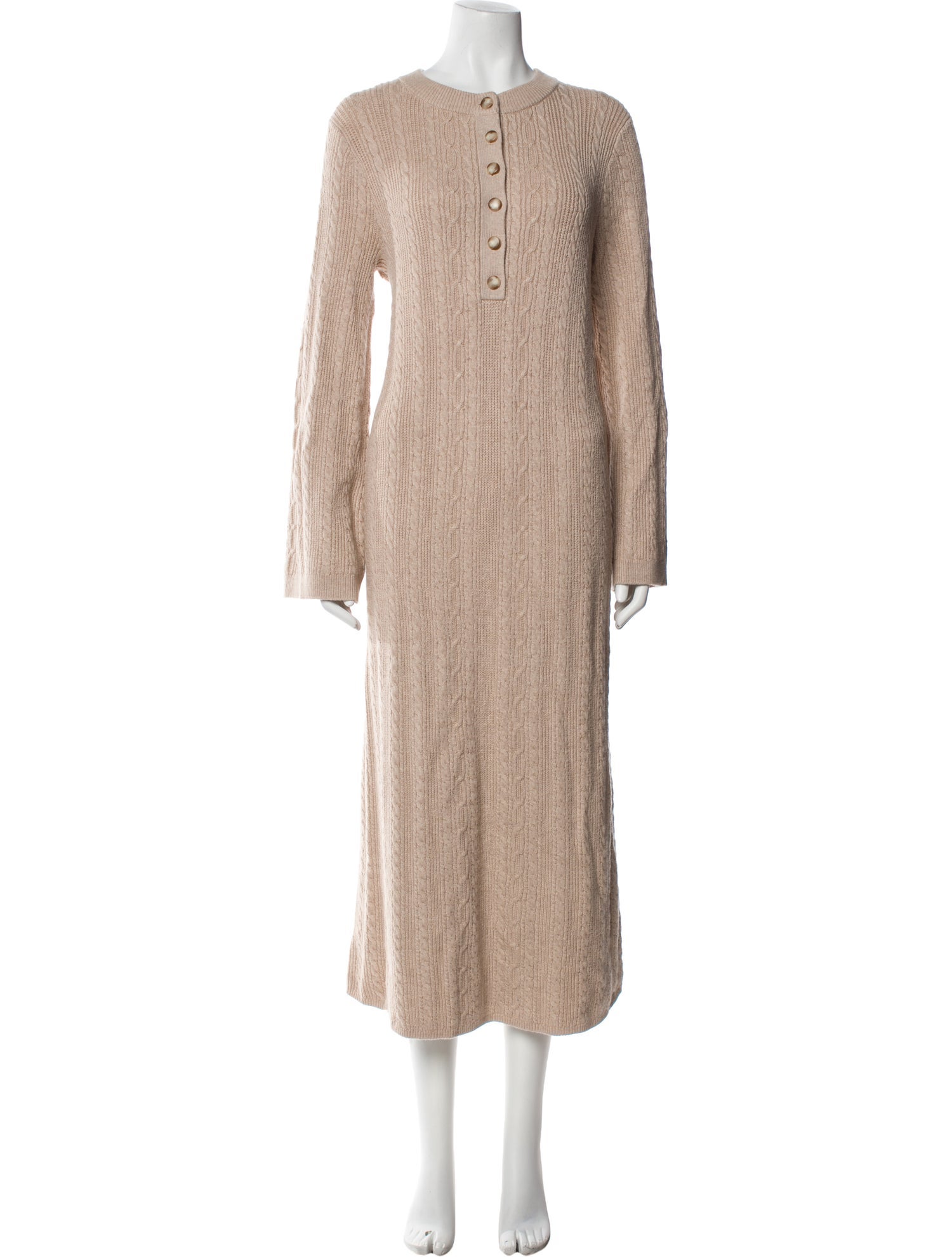 La Maille Sezane Crew Neck Long Dress w/ Tags