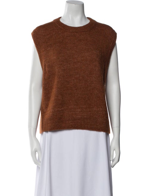 La Maille Sezane Nylon Crew Neck Sweater