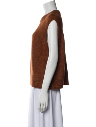 La Maille Sezane Nylon Crew Neck Sweater