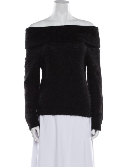 La Maille Sezane Off-The-Shoulder Sweater