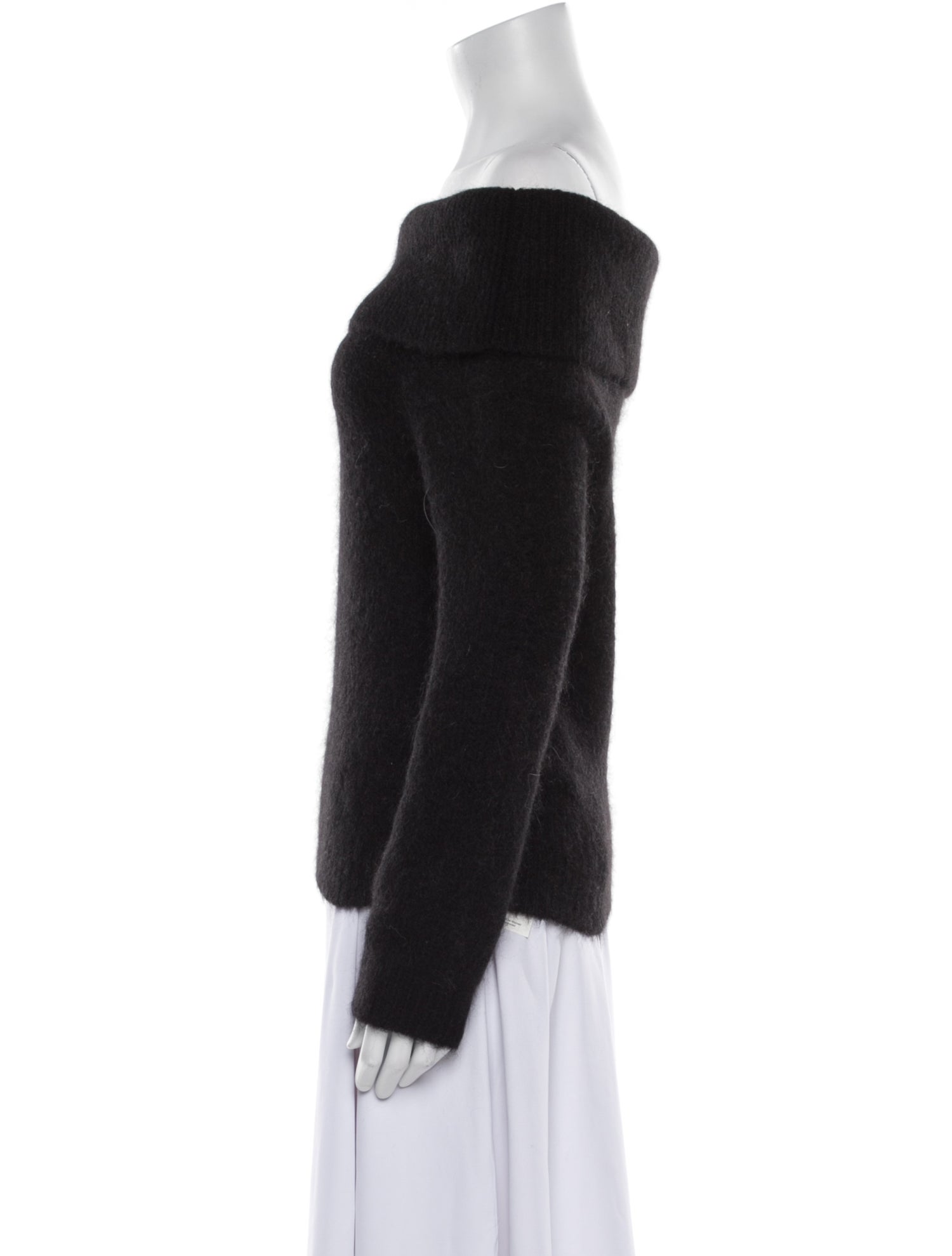 La Maille Sezane Off-The-Shoulder Sweater