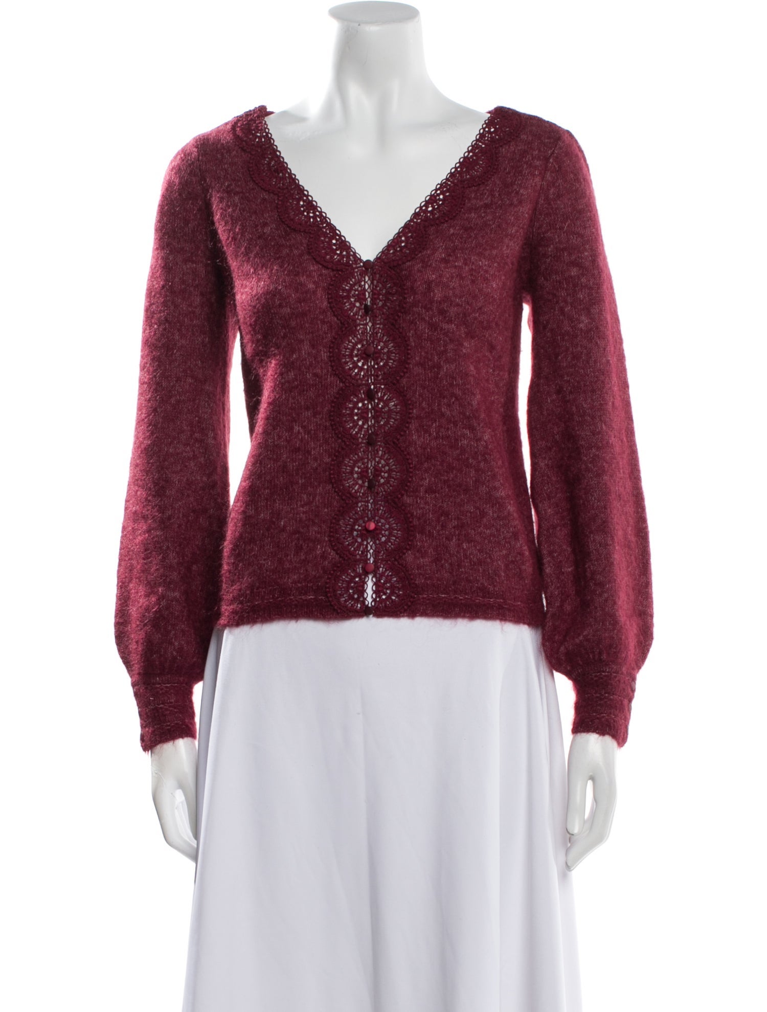 La Maille Sezane V-Neck Sweater