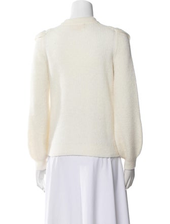La Maille Sezane Mock Neck Sweater