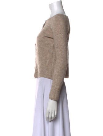 La Maille Sezane Mohair Bateau Neckline Sweater