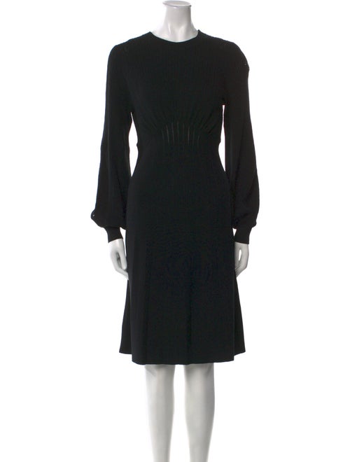 La Maille Sezane Crew Neck Knee-Length Dress