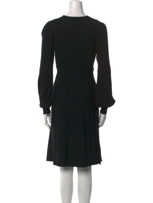 La Maille Sezane Crew Neck Knee-Length Dress