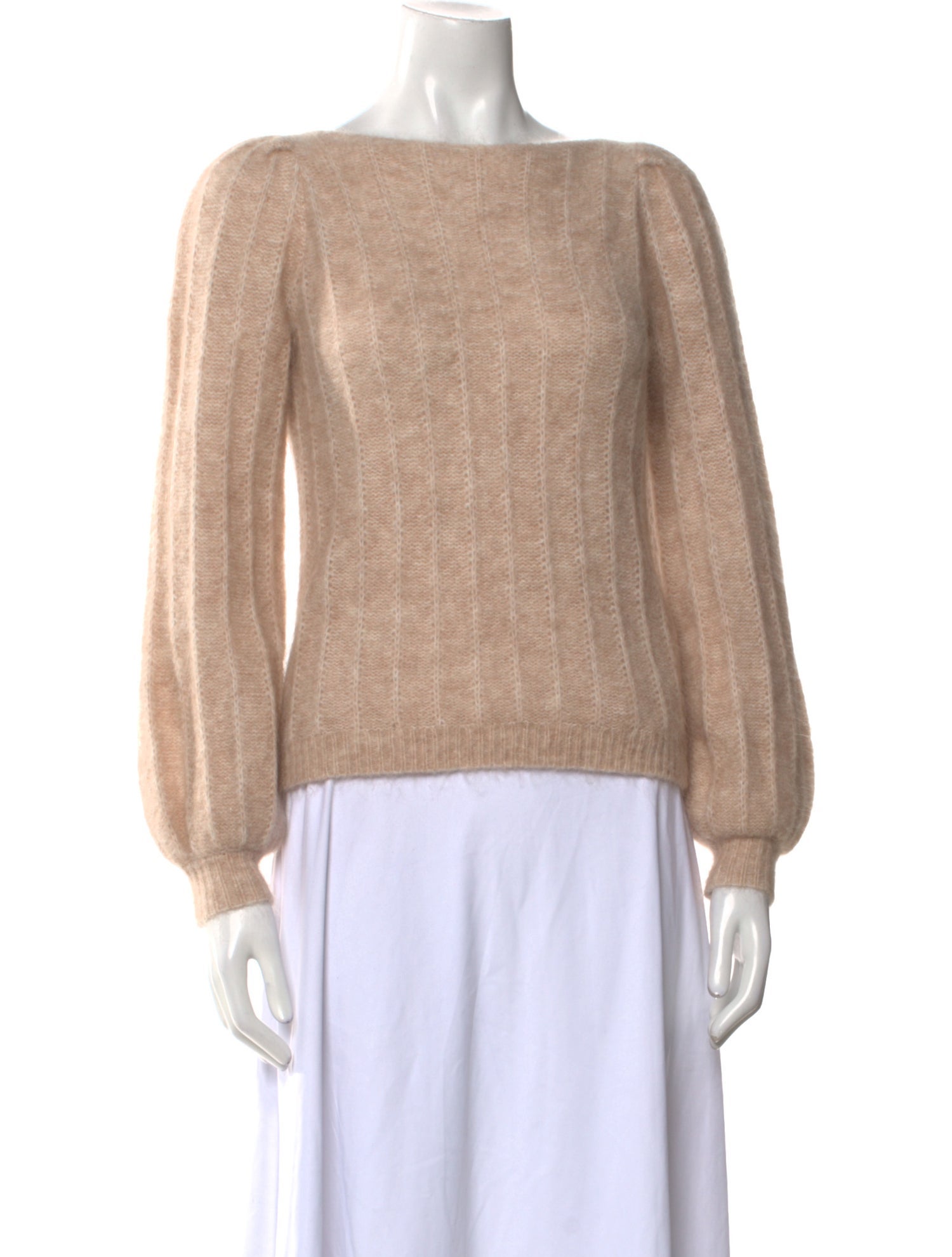 La Maille Sezane Bateau Neckline Sweater