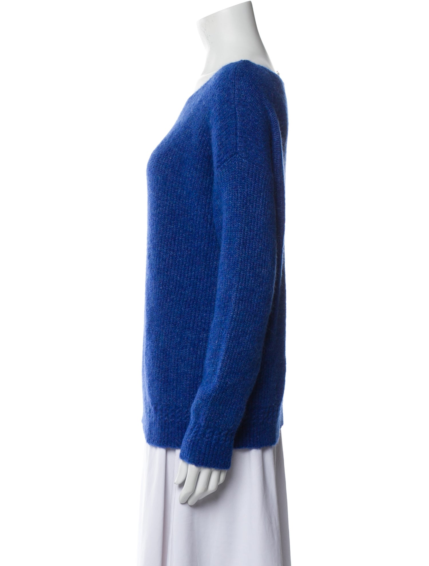 La Maille Sezane Baby Alpaca Bateau Neckline Sweater w/ Tags