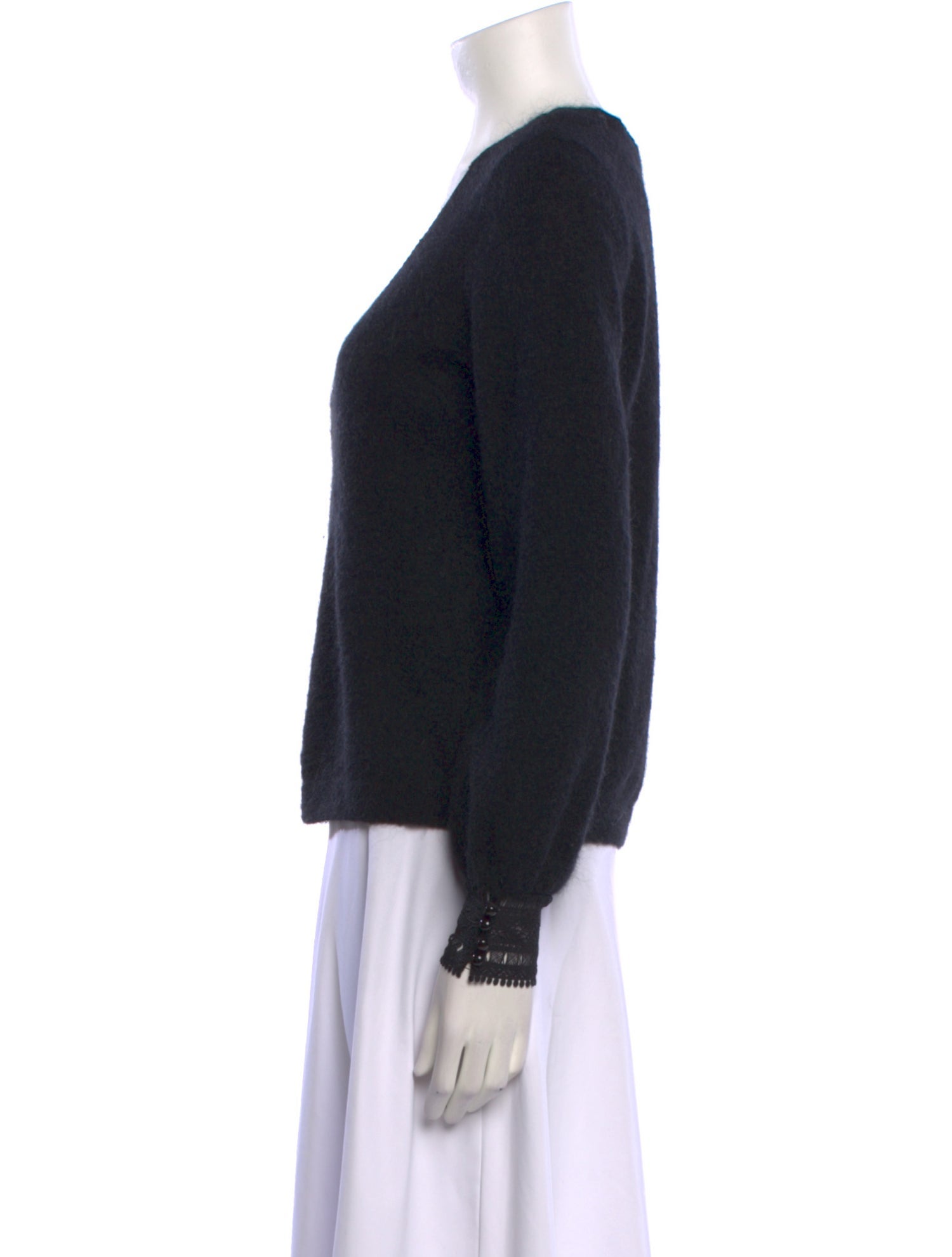 La Maille Sezane V-Neck Sweater