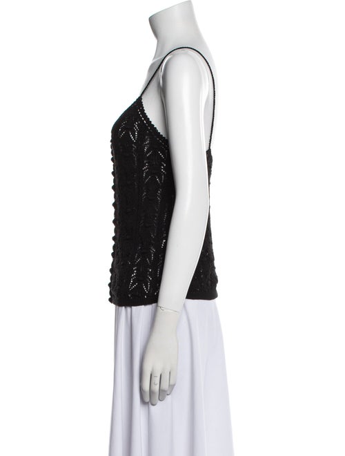La Maille Sezane V-Neck Sleeveless Top