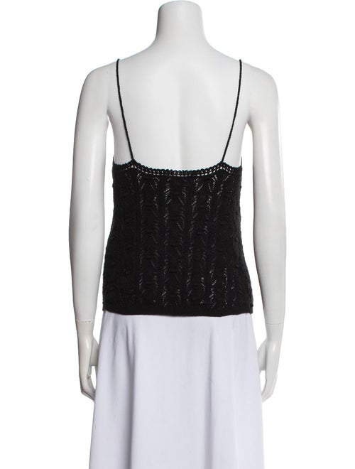 La Maille Sezane V-Neck Sleeveless Top