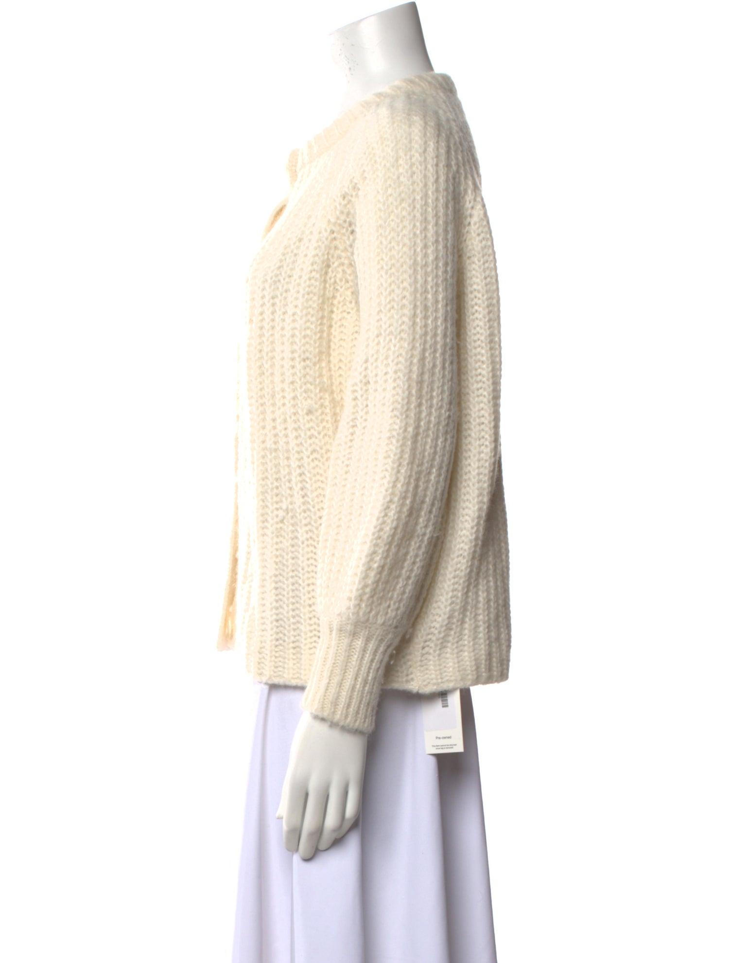 La Maille Sezane Alpaca Crew Neck Sweater