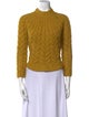 La Maille Sezane Merino Wool Mock Neck Sweater