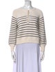 La Maille Sezane Striped Scoop Neck Sweater