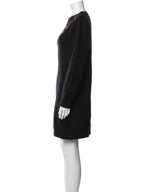 La Maille Sezane Crew Neck Mini Dress