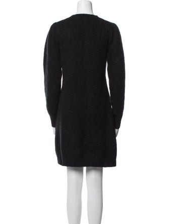La Maille Sezane Crew Neck Mini Dress
