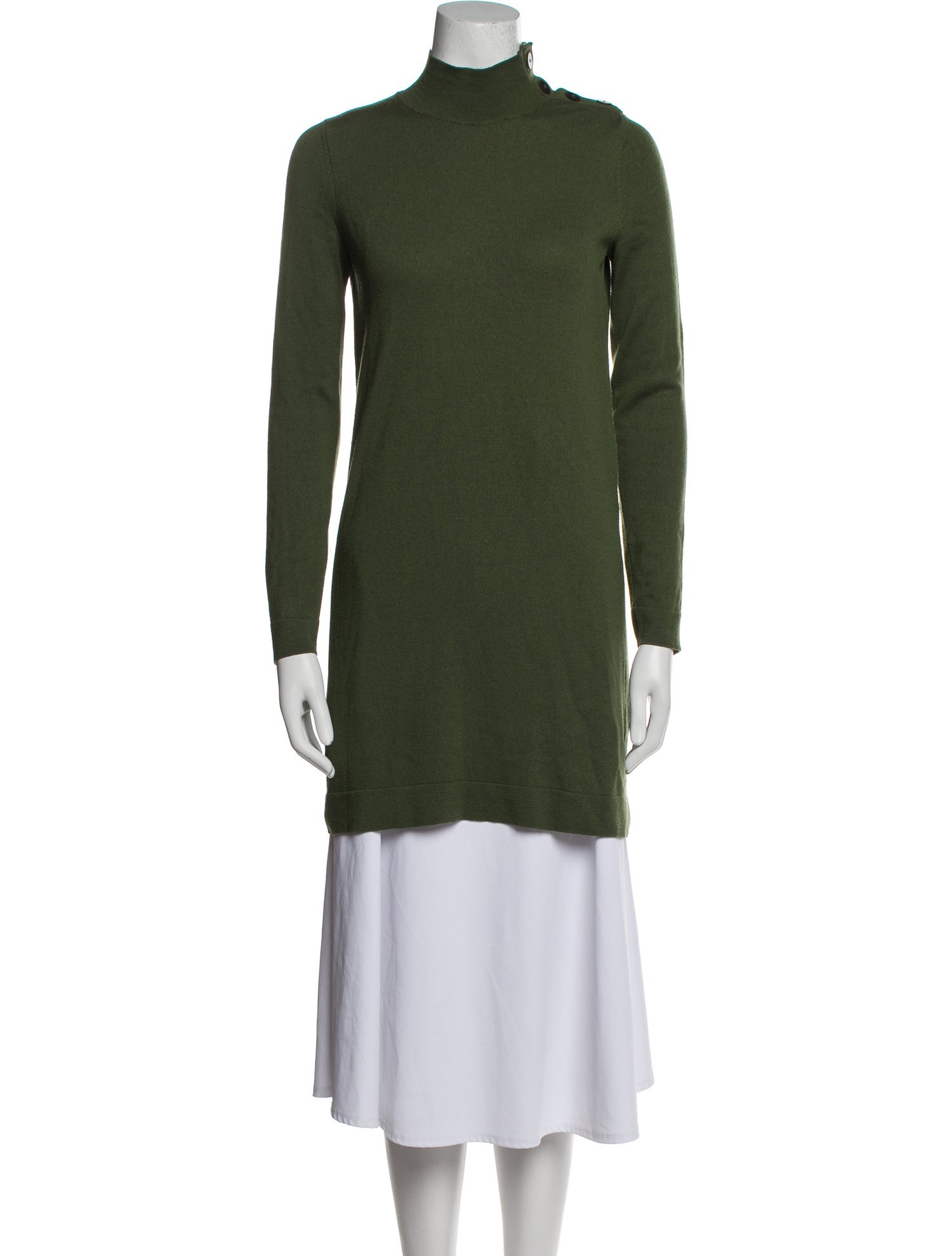 La Maille Sezane Merino Wool Turtleneck Sweater