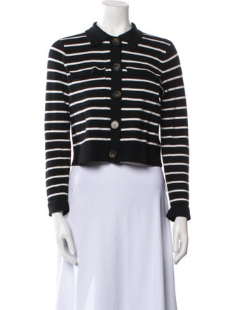 La Maille Sezane Merino Wool Striped Sweater
