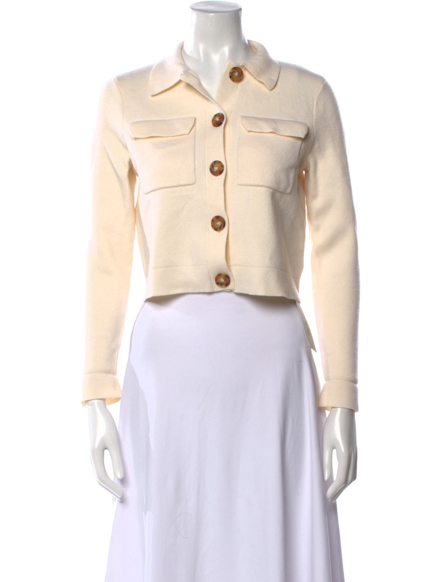 La Maille Sezane Merino Wool Crew Neck Sweater