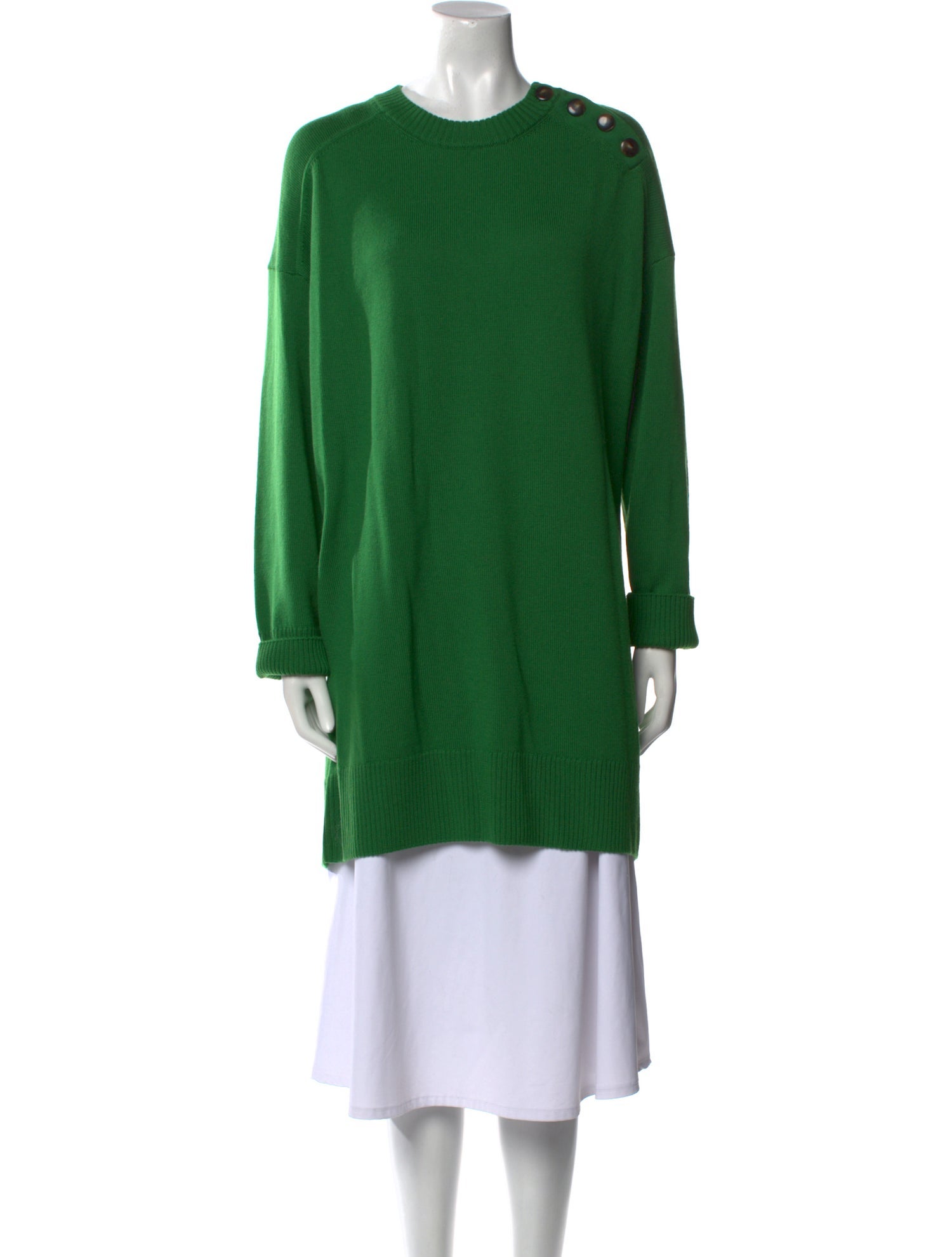 La Maille Sezane Merino Wool Crew Neck Sweater