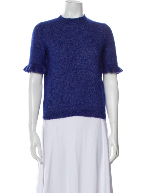La Maille Sezane Mock Neck Sweater