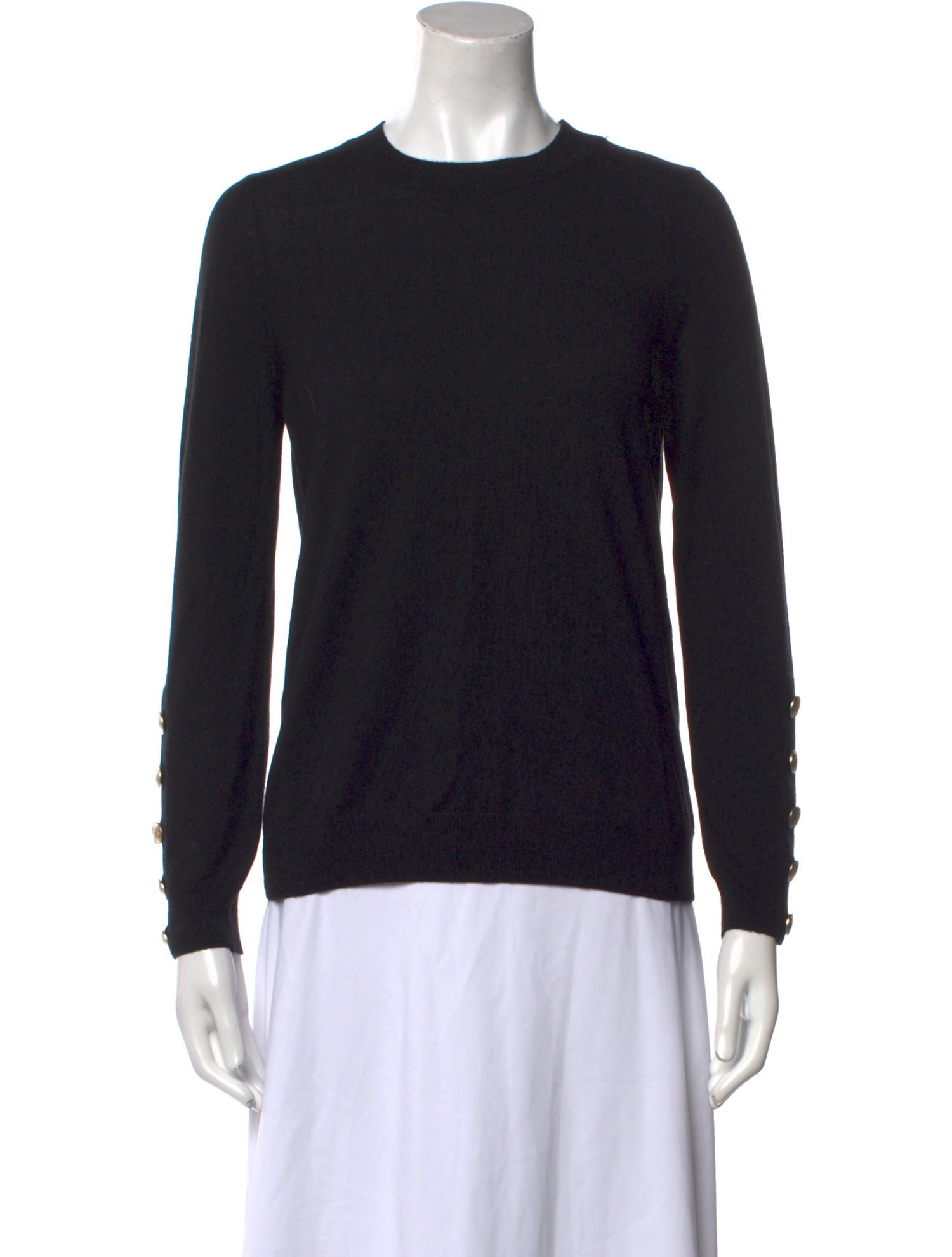 La Maille Sezane Merino Wool Crew Neck Sweater