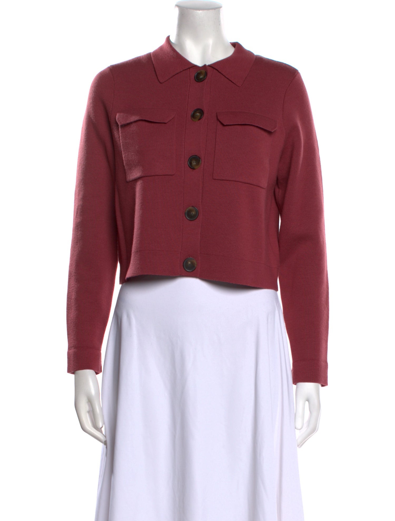 La Maille Sezane Merino Wool Crew Neck Sweater