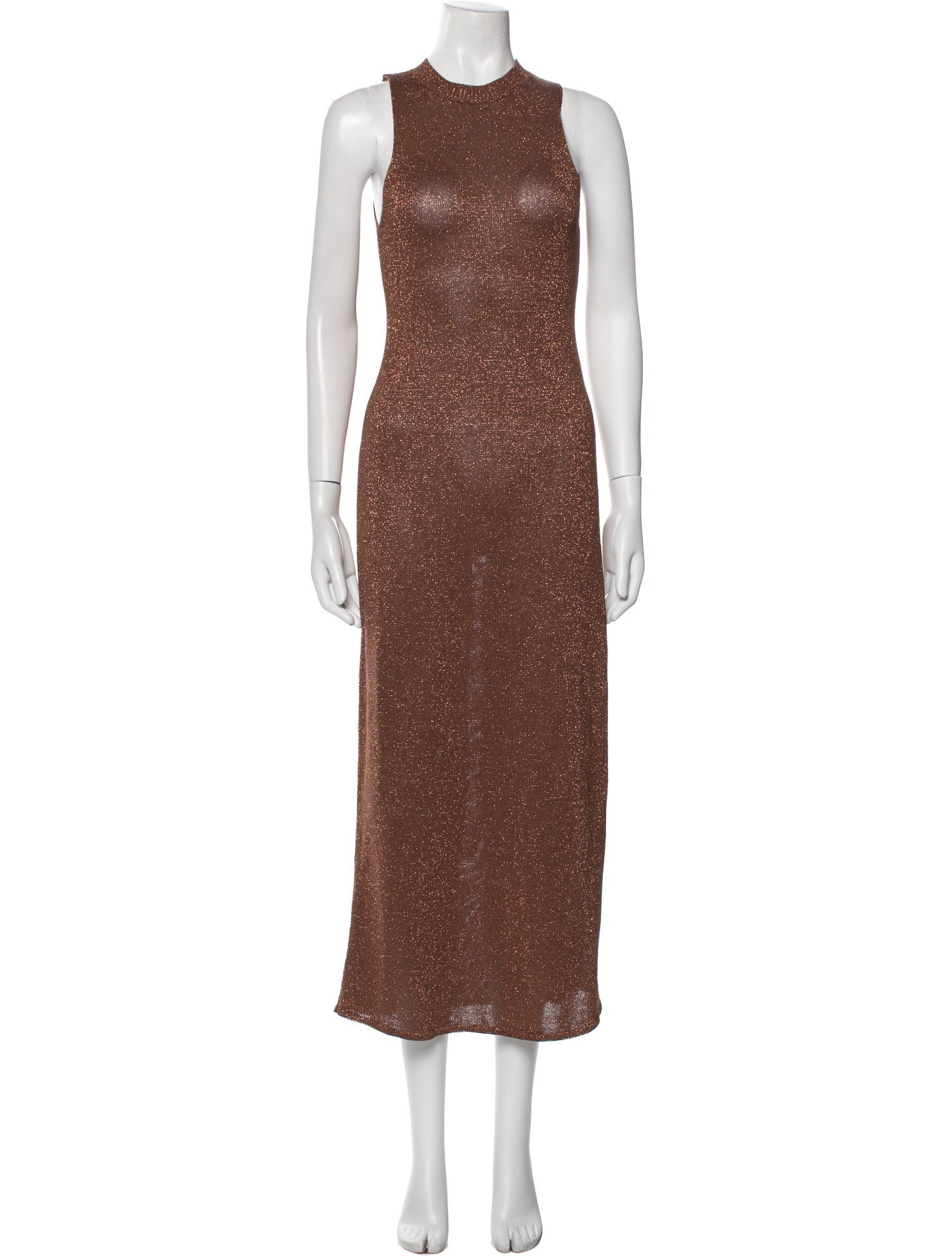 La Maille Sezane Crew Neck Long Dress w/ Tags