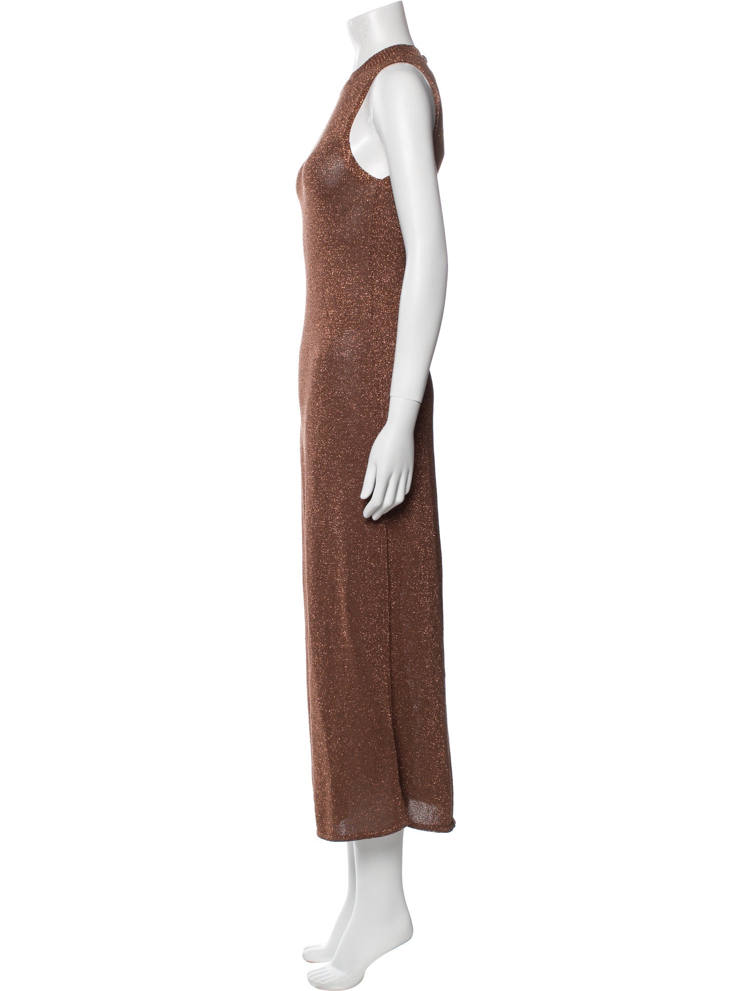 La Maille Sezane Crew Neck Long Dress w/ Tags