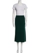 La Maille Sezane Merino Wool Beaded Accents Skirt Set