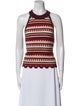 La Maille Sezane Striped Crew Neck Sweater