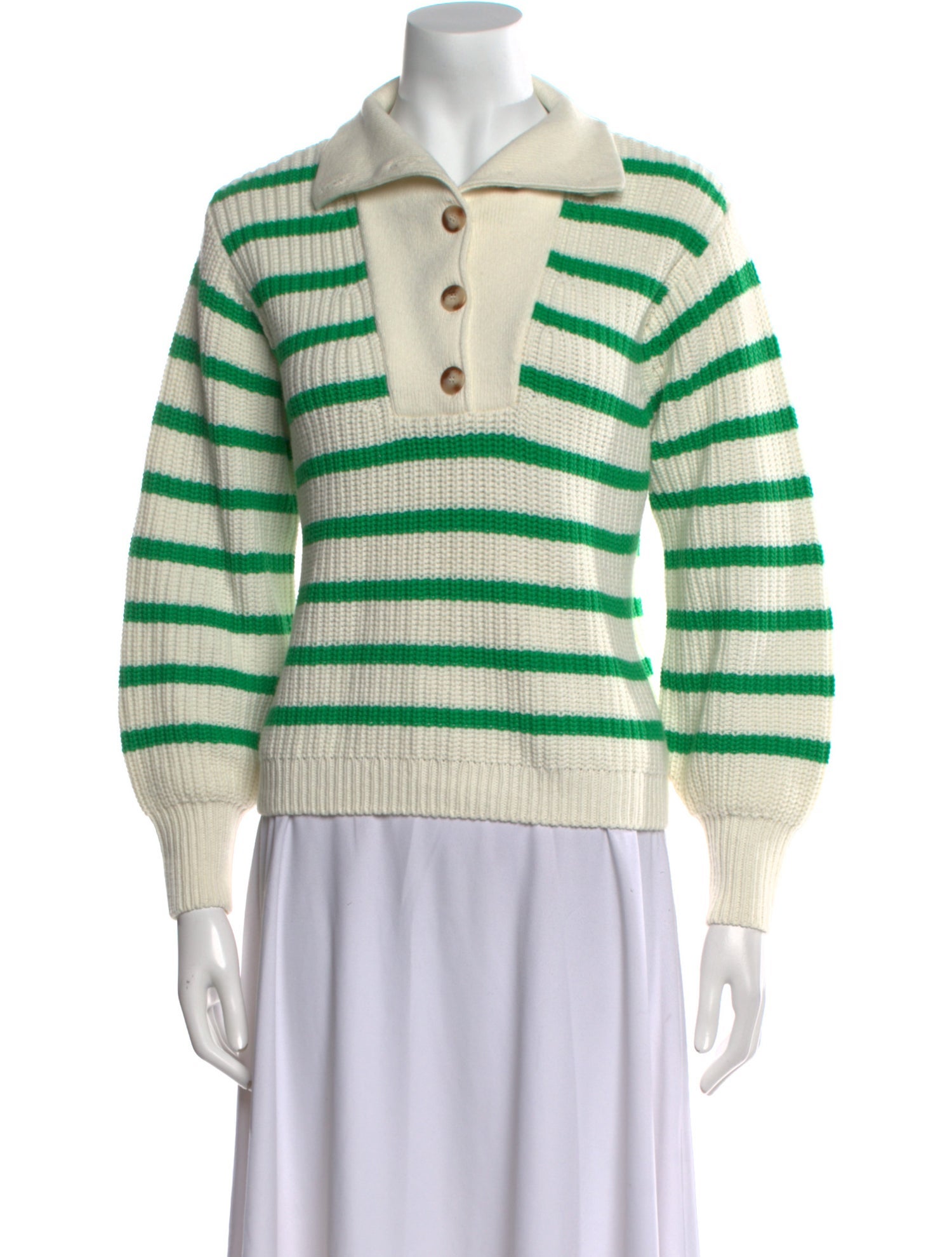 La Maille Sezane Striped Sweater