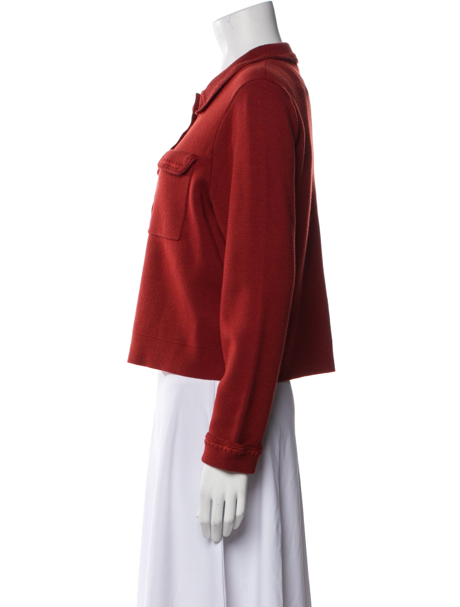 La Maille Sezane Merino Wool Jacket w/ Tags