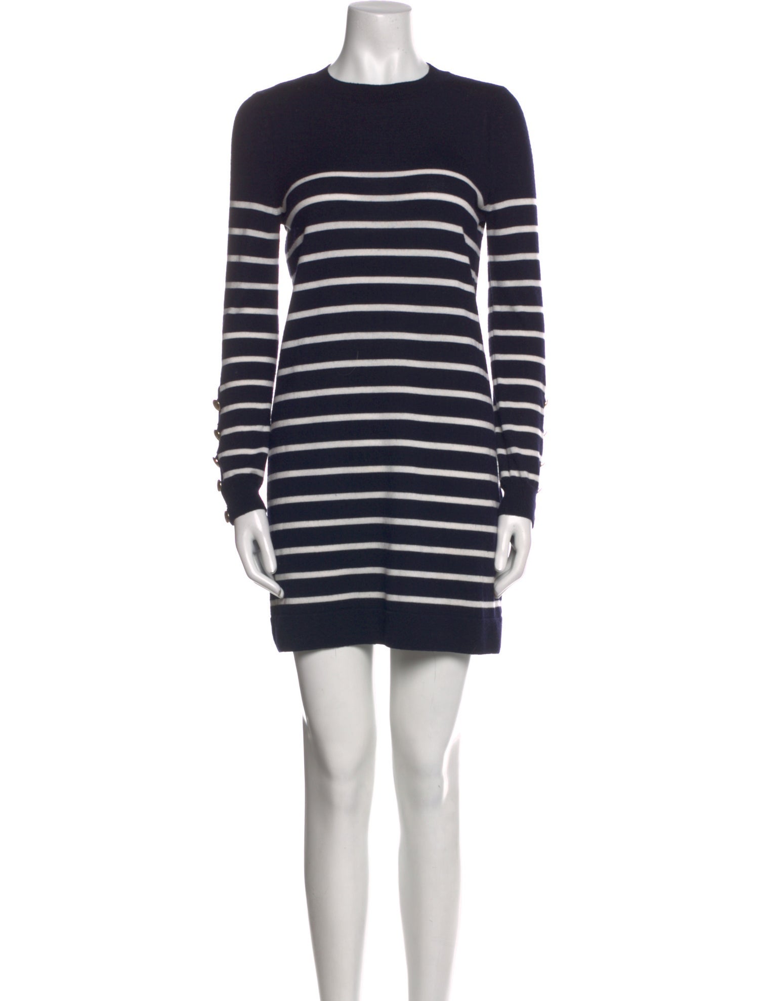 La Maille Sezane Merino Wool Mini Dress