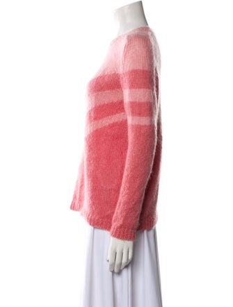 La Maille Sezane Colorblock Pattern Bateau Neckline Sweater